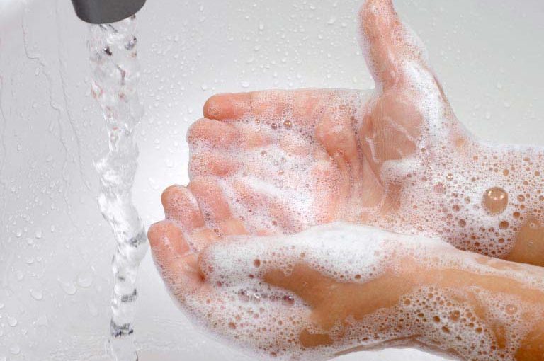 Hand washing is a game.