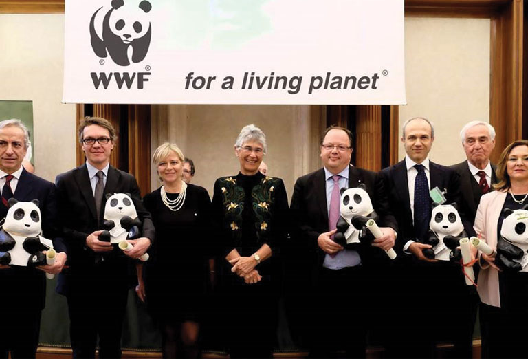 Luigi Lazzareschi, CEO of the Sofidel Group (Regina paper products), nominated WWF Ambassador
