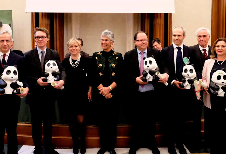 Luigi Lazzareschi, Amministratore Delegato del Gruppo Sofidel (Carta Regina), nominato ambasciatore del WWF