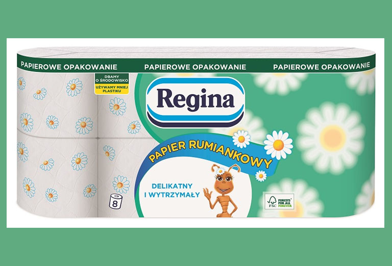 Nuovo pack in carta per Regina Rumiankowy in Polonia