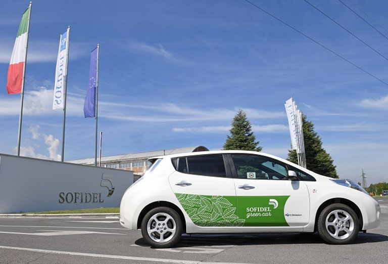 Sofidel and Nissan together to develop sustainable mobility