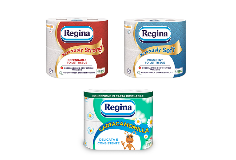 Debutto In Tv Per La Pubblicita Della Carta Igienica Regina In Gran Bretagna E Nuova Campagna Regina Cartacamomilla In Italia Sofidel