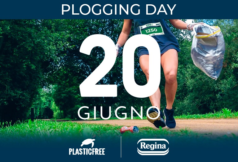 Il brand Regina al fianco di Plastic Free nel nuovo appuntamento con il Plogging Day