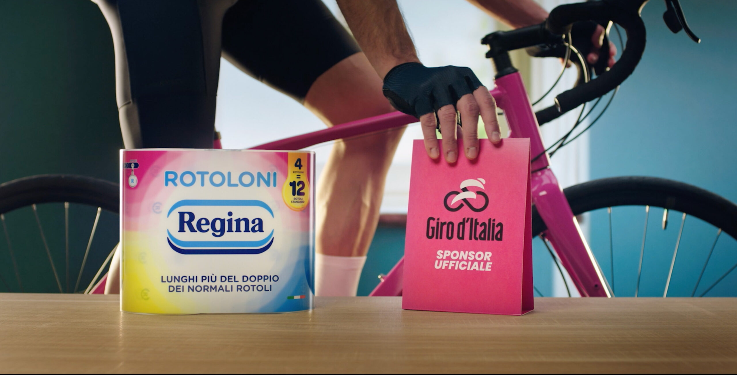 I Rotoloni Regina vanno al giro d’Italia, con Grey